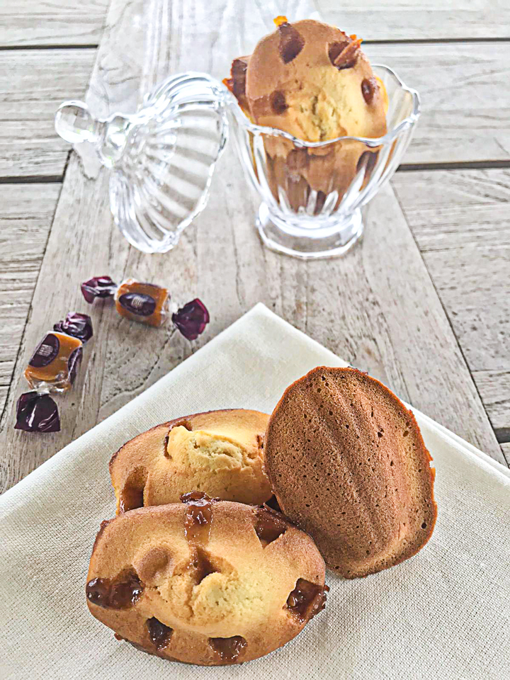 Image illustrative de l'article "Madeleines aux caramels aux canelés"